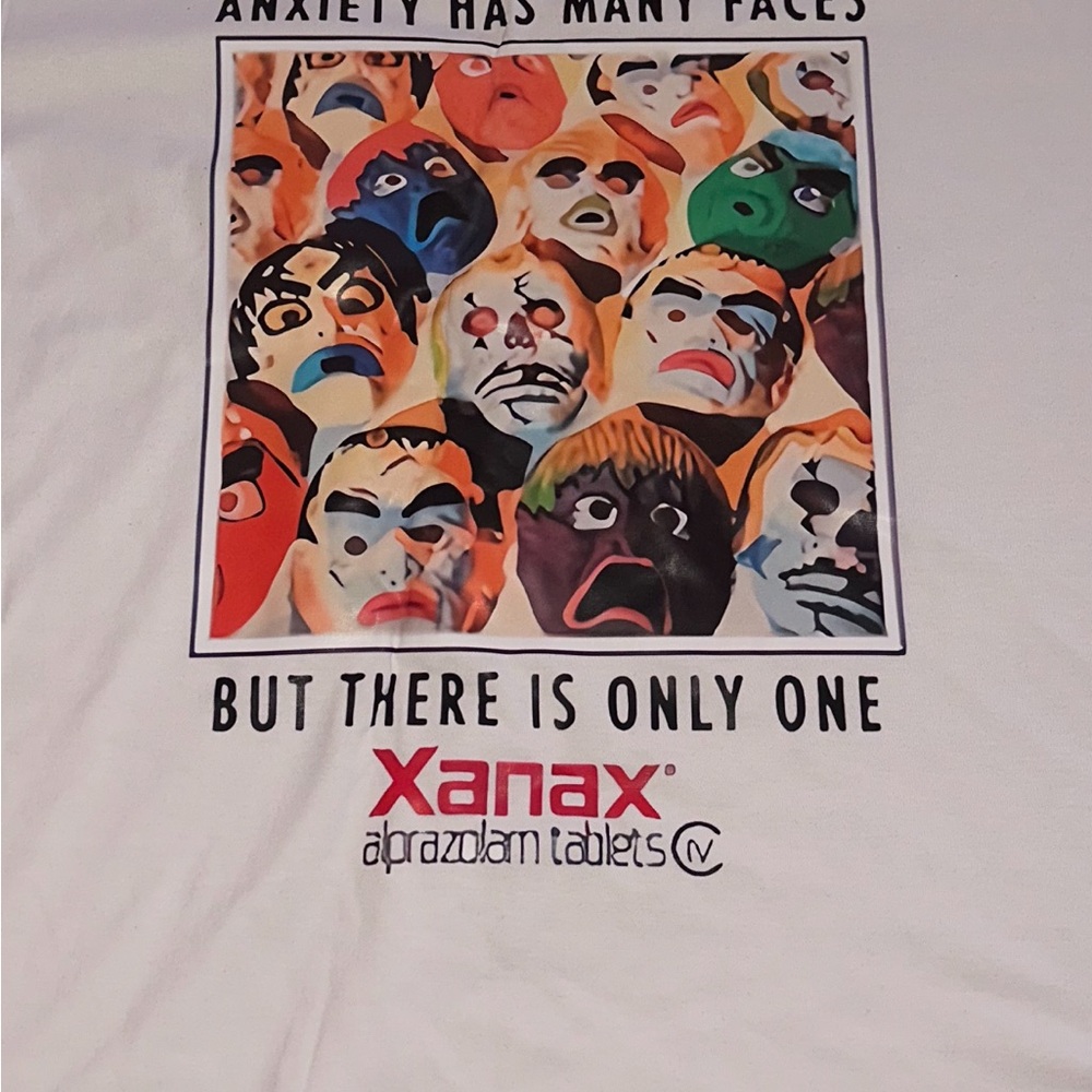 90s Alprazolam (Xanax) Ad T-Shirts
